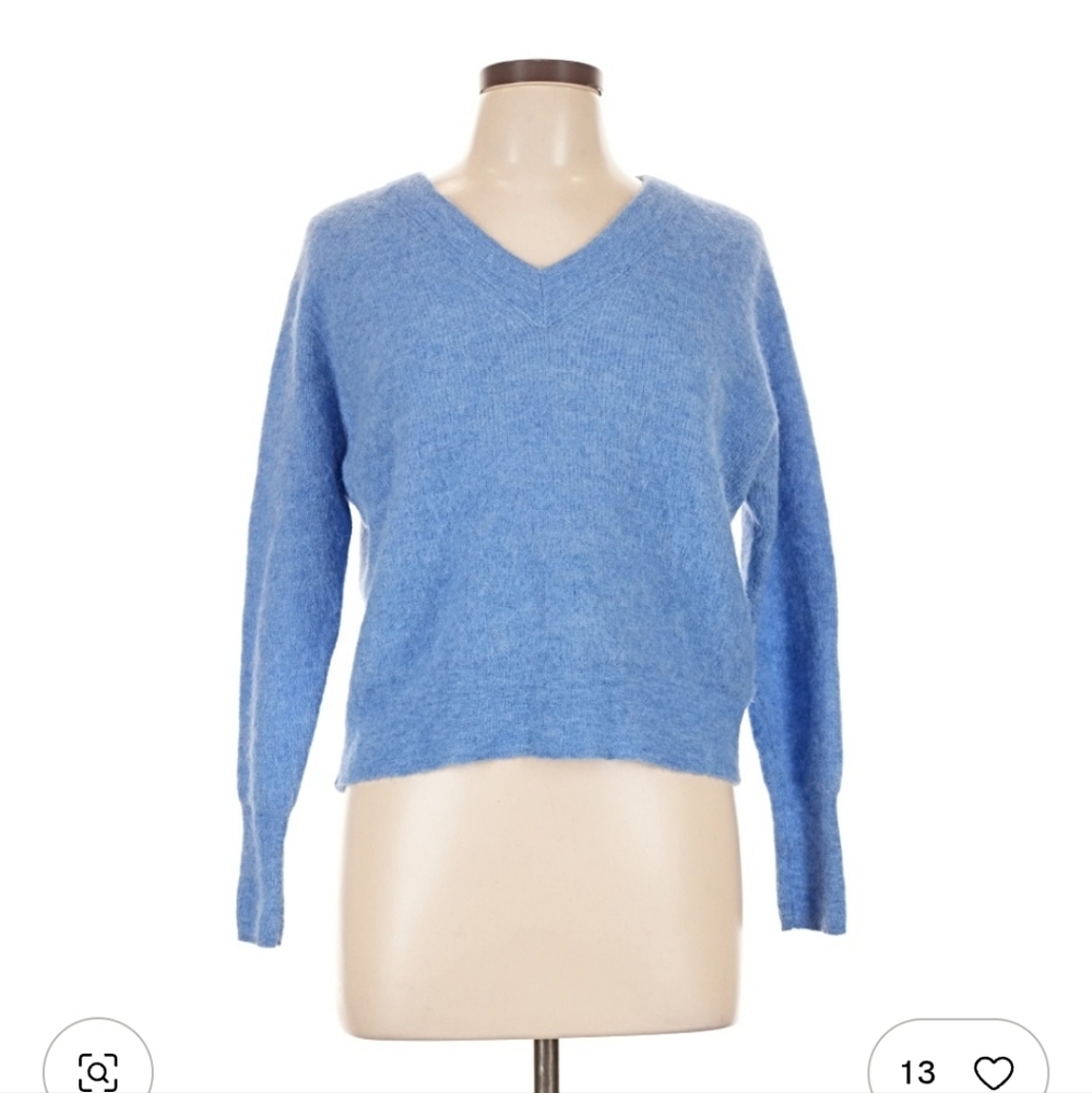 Madewell Alpaka Periwinkle Sweater
